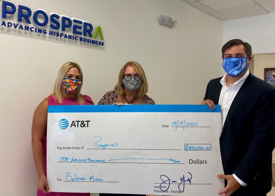 AT&T Donation Check