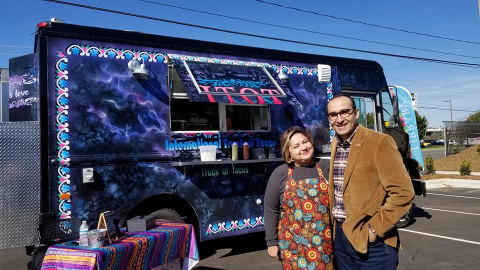 Originally from Mexico, Blanca Alicia Gonzalez is the owner of International Truck of Tacos, LLC, a Mexican street-food truck serving several locations within Mecklenburg and Union Counties and a commissary kitchen based in Matthews since December 2018.