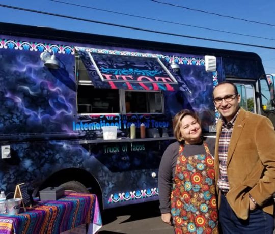 Originally from Mexico, Blanca Alicia Gonzalez is the owner of International Truck of Tacos, LLC, a Mexican street-food truck serving several locations within Mecklenburg and Union Counties and a commissary kitchen based in Matthews since December 2018.