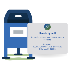 Donation by mail image
