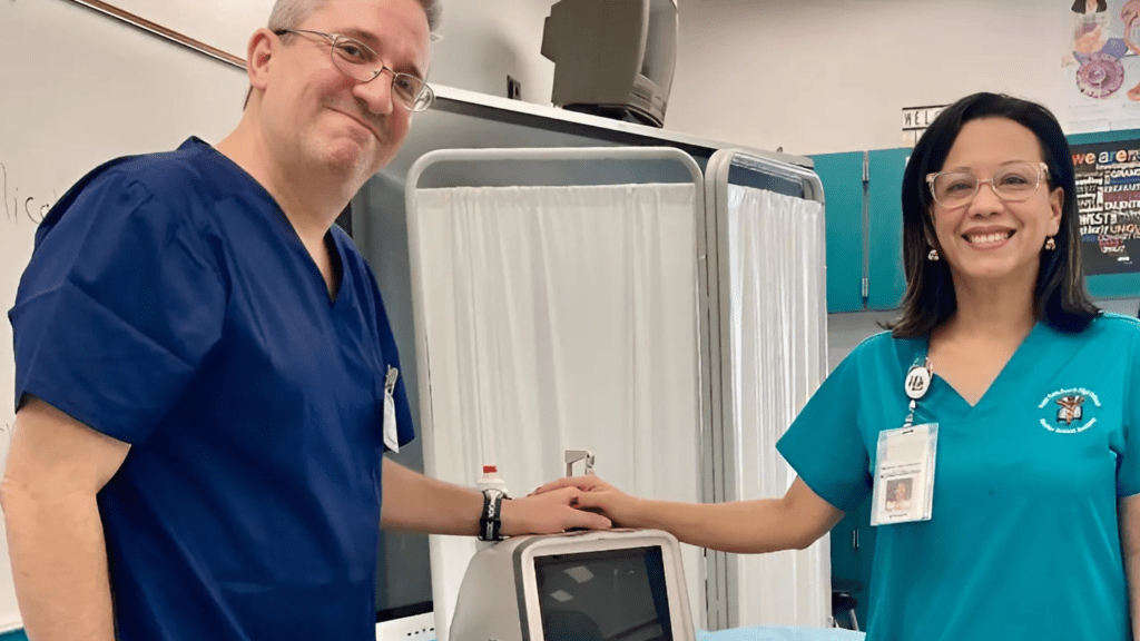 Hans Meyer-Bertheau and his wife, Mercedes, turned their passion for healthcare into Ultrasound Mobile Services LLC, a business that brings high-quality ultrasound services directly to patients who face mobility challenges.